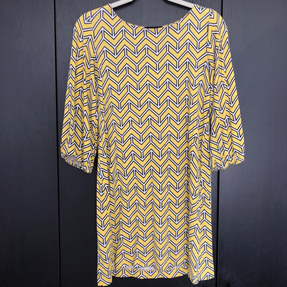 Hourglass Lily Chevron Dress